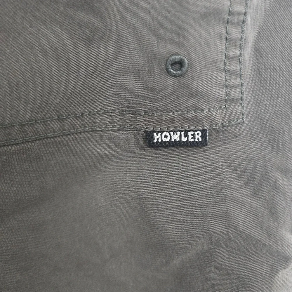Howler Bros Horizon Hybrid Shorts Mens XXL Charcoal Grey Cotton‎ Nylon Stretch